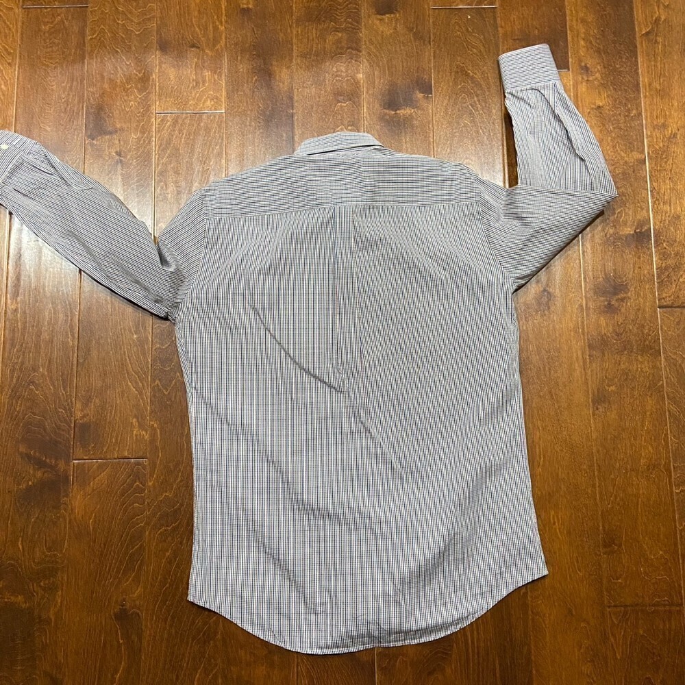 Peter Millar Multicolor Checkered Button Down Dre… - image 4